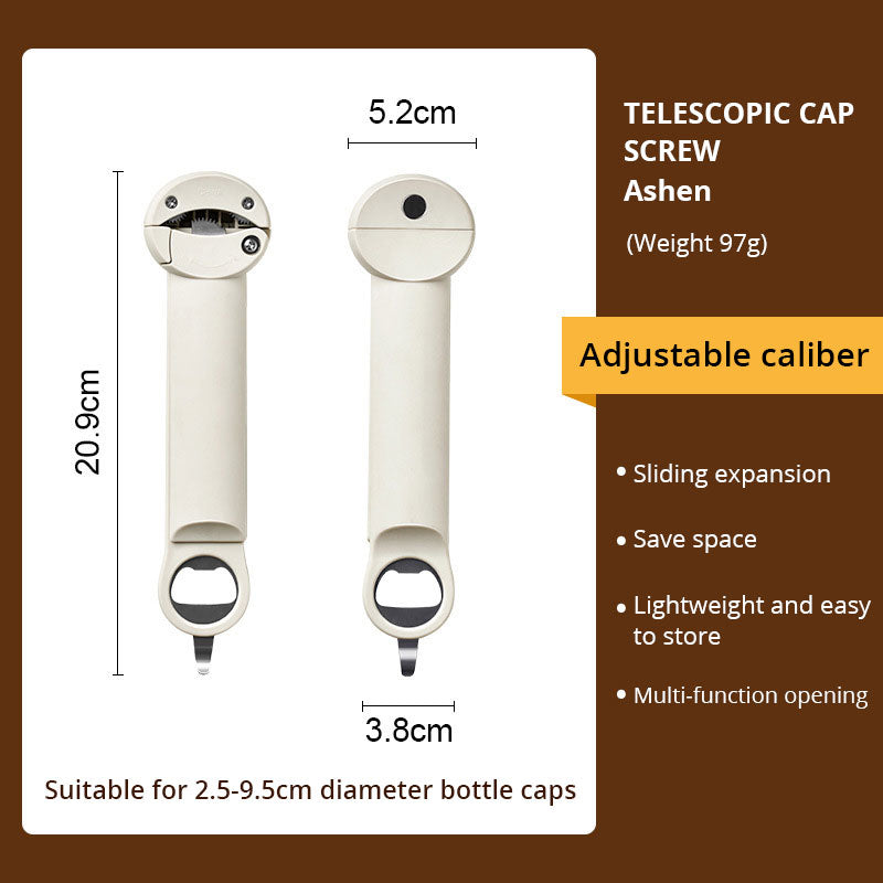 Stainless Steel Labor-Saving Screw Cap Opener