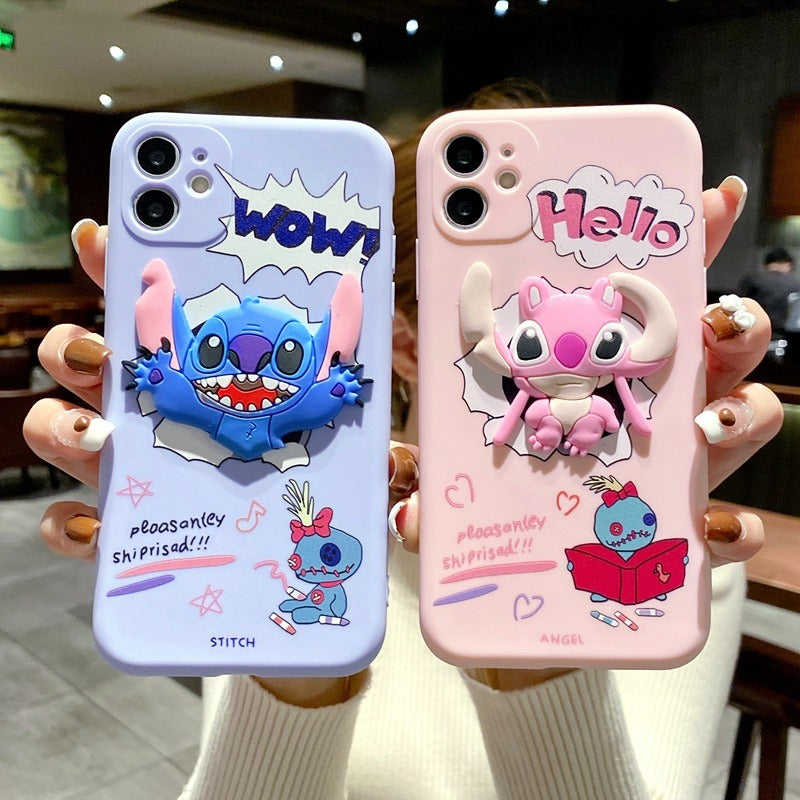 Suitable for iphone13 painted cartoon