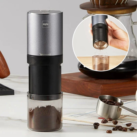 Bean Grinder USB Charge Stainless Steel Espresso