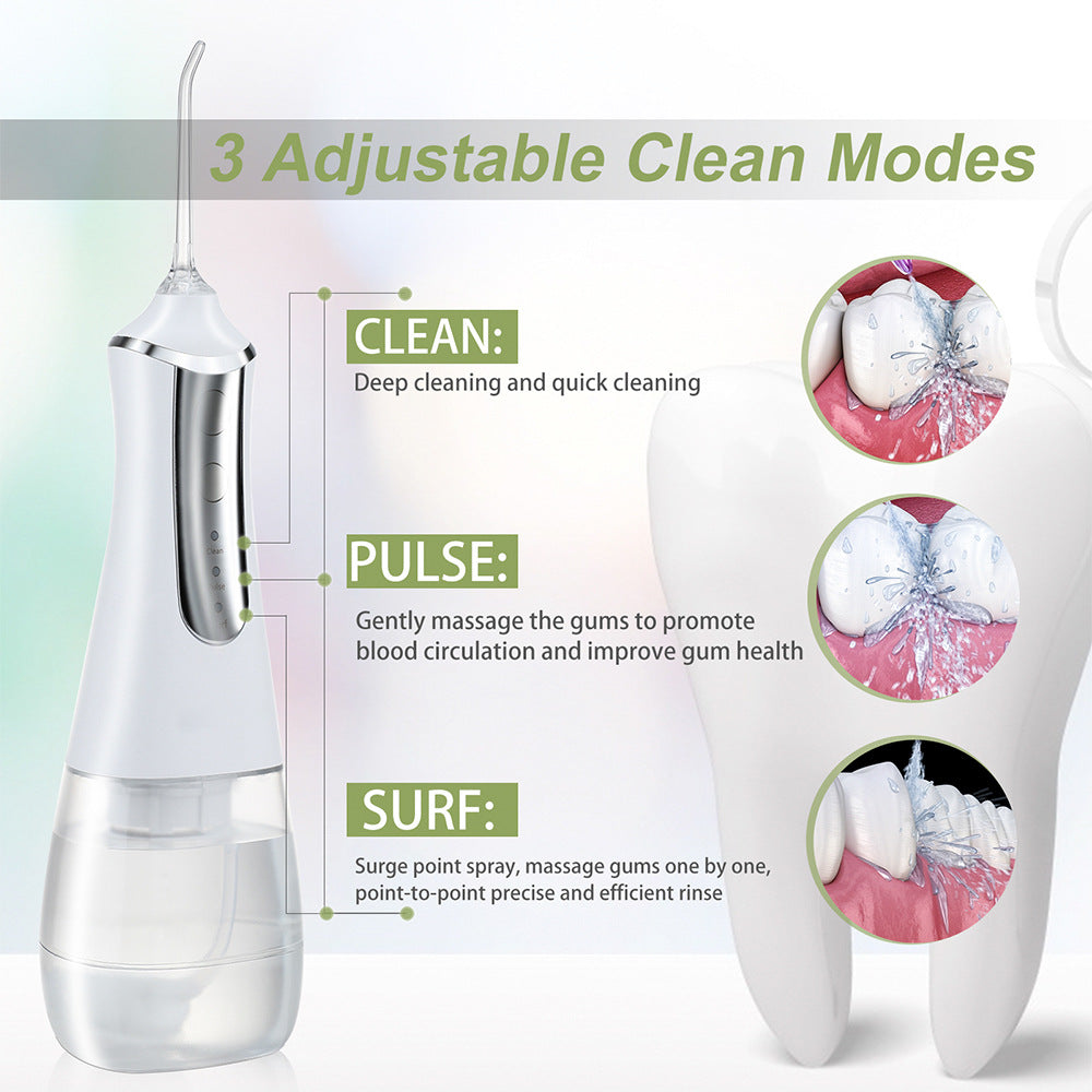 3-Speed Tooth Rinser Electric Oral Tooth Cleaning