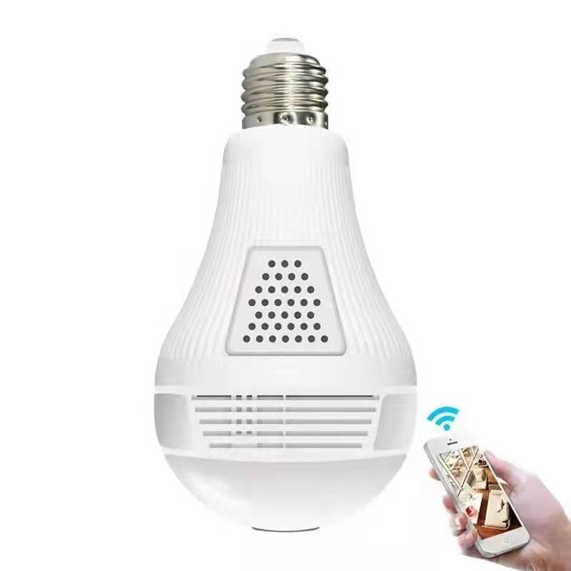 Light Bulb Camera 360 Degree wifi Wireless Night Vision HD Intelligent Intercom