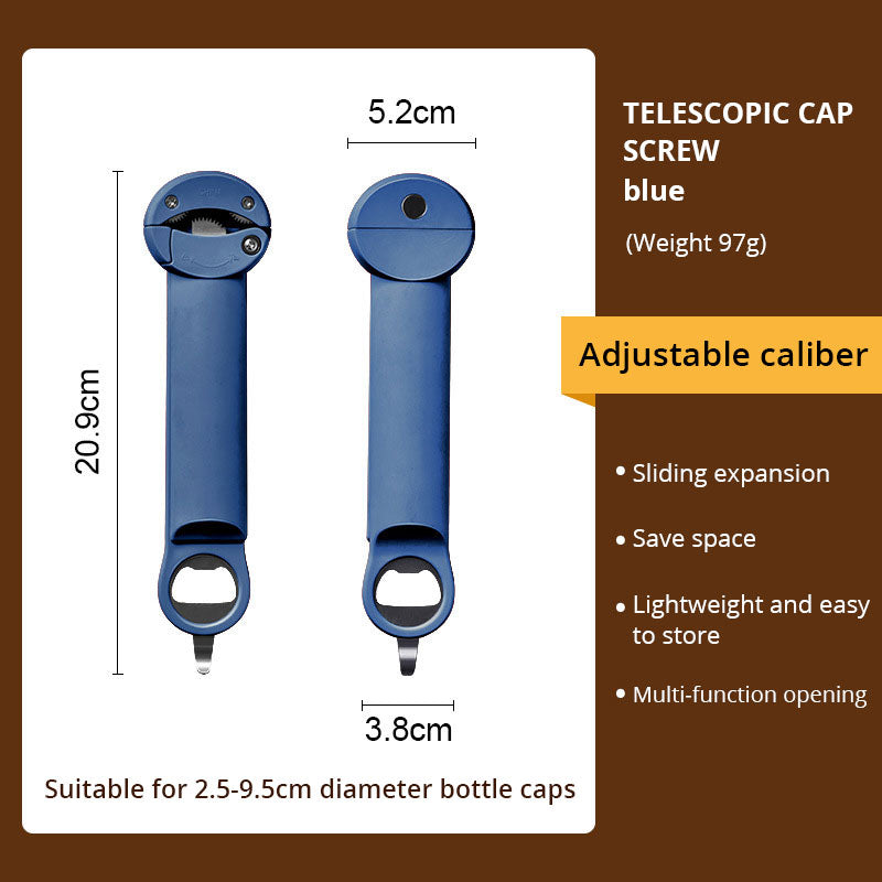 Stainless Steel Labor-Saving Screw Cap Opener