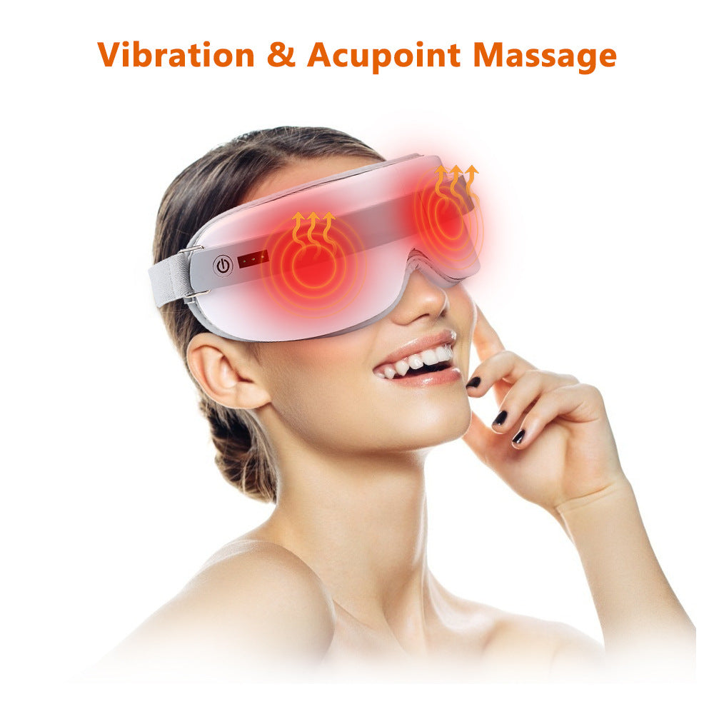 Vibration Hot Compress Eye Massager Steam