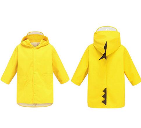 Small Dinosaur Waterproof Polyester Rain Coat  Windproof  Raincoat