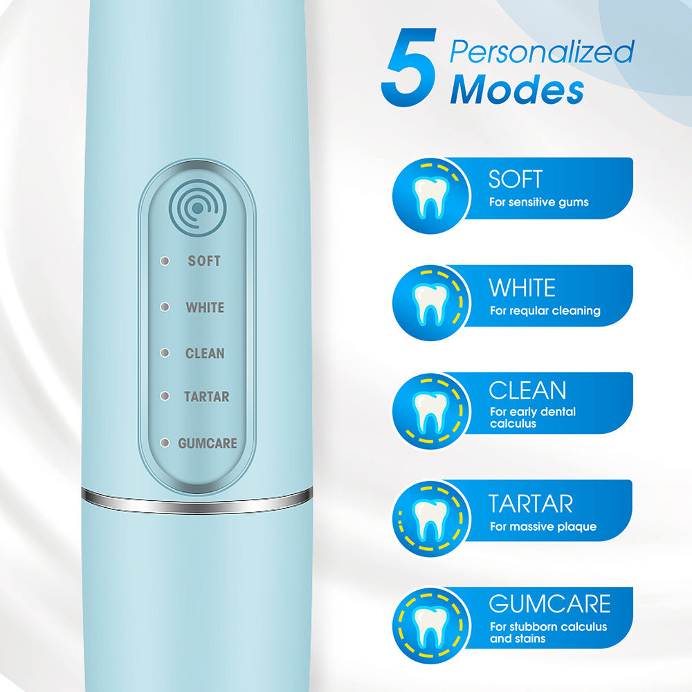 5-Speed Touch Calculus Remover Electric Tooth Cleaner