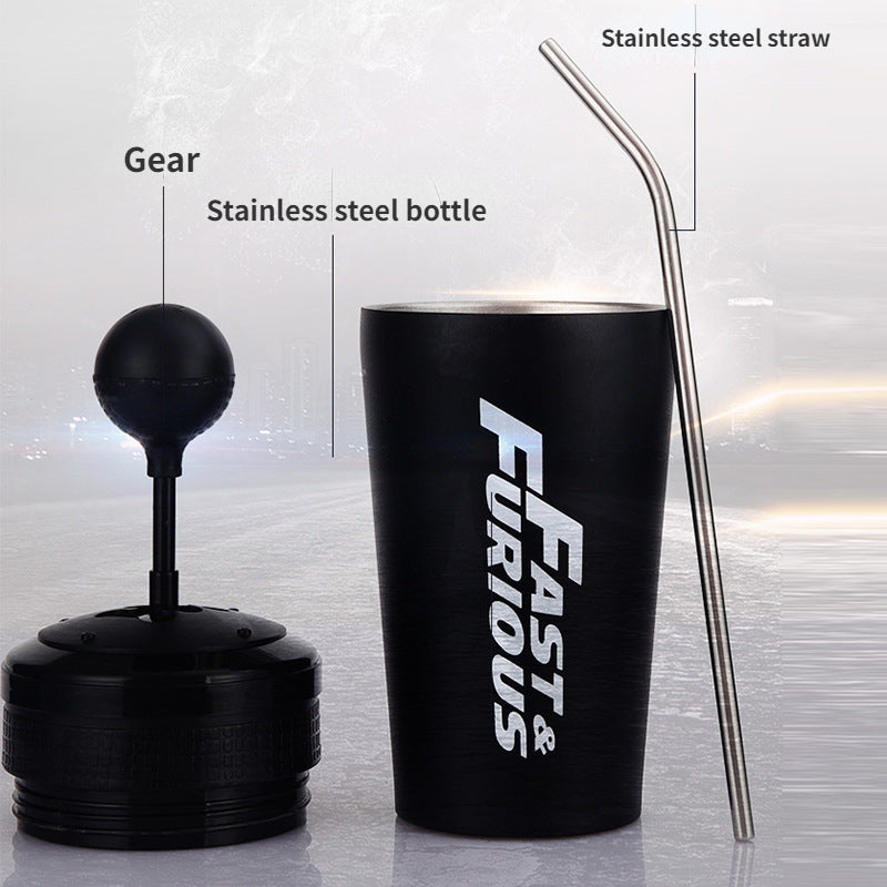 600ML Stainless Steel Outdoor Portable Car Cup