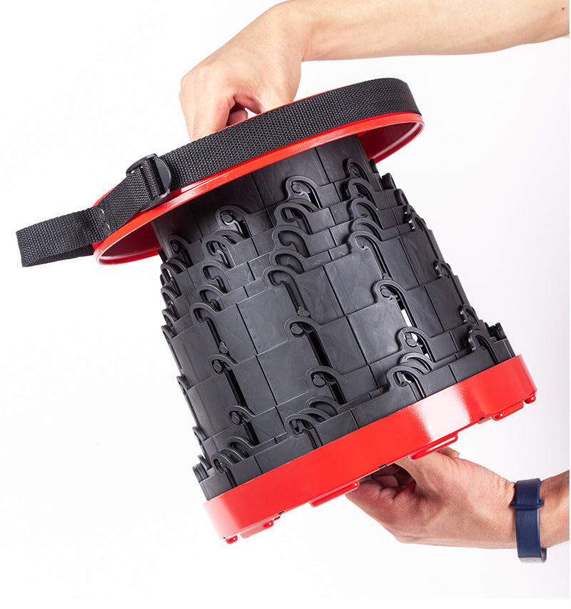 Retractable Folding Stool