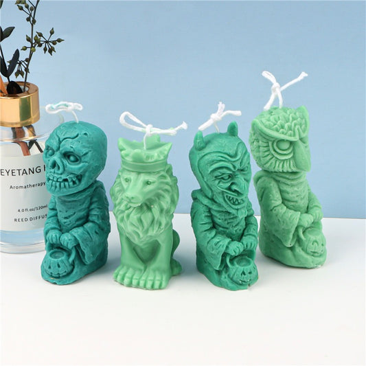 Silicone Zombie Candle Aromatherapy Mold Ghost