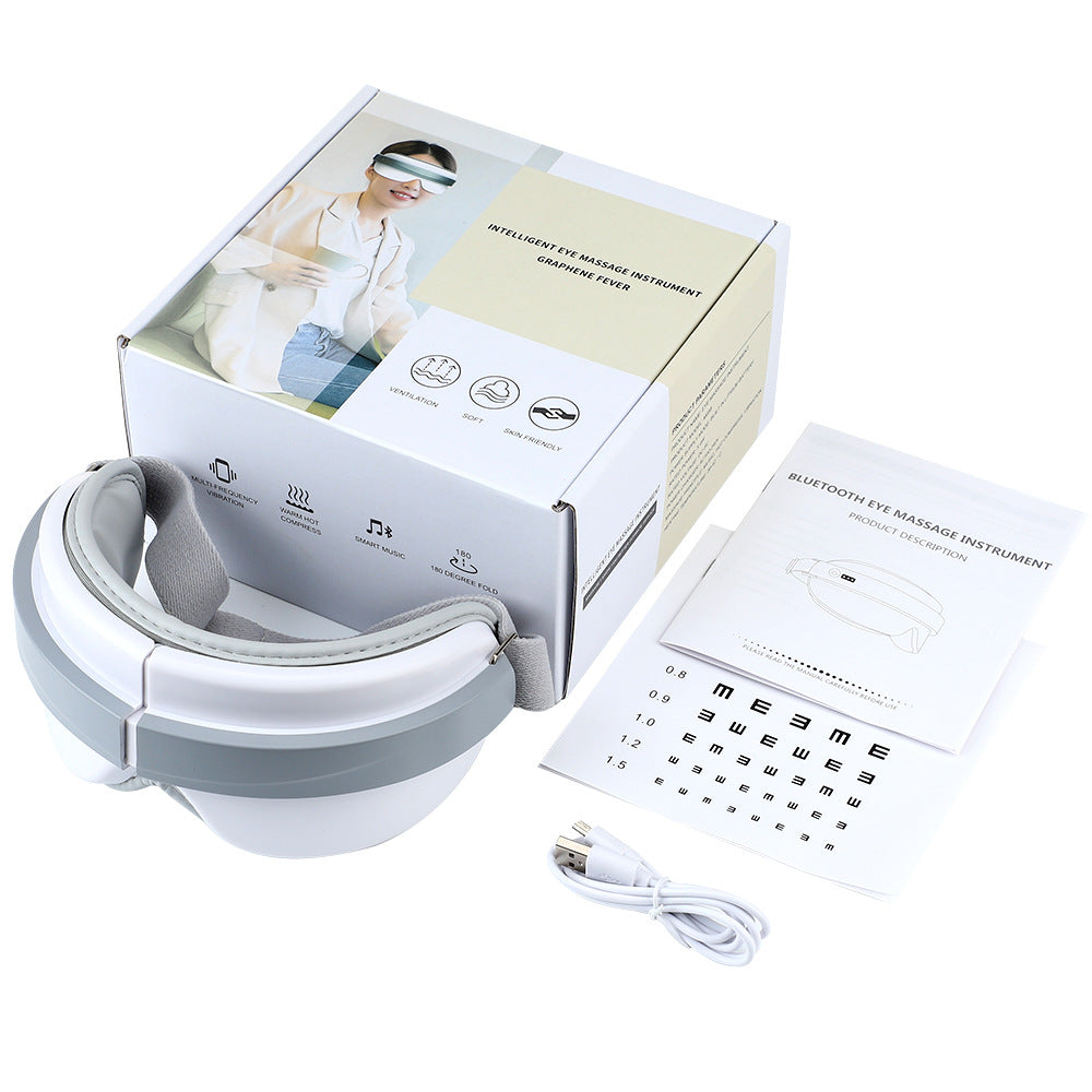 Vibration Hot Compress Eye Massager Steam