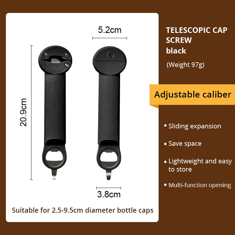 Stainless Steel Labor-Saving Screw Cap Opener